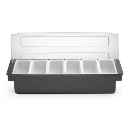 Zutatenbox – 6 Behälter, BarUp, 480x150x H 100mm BarUp