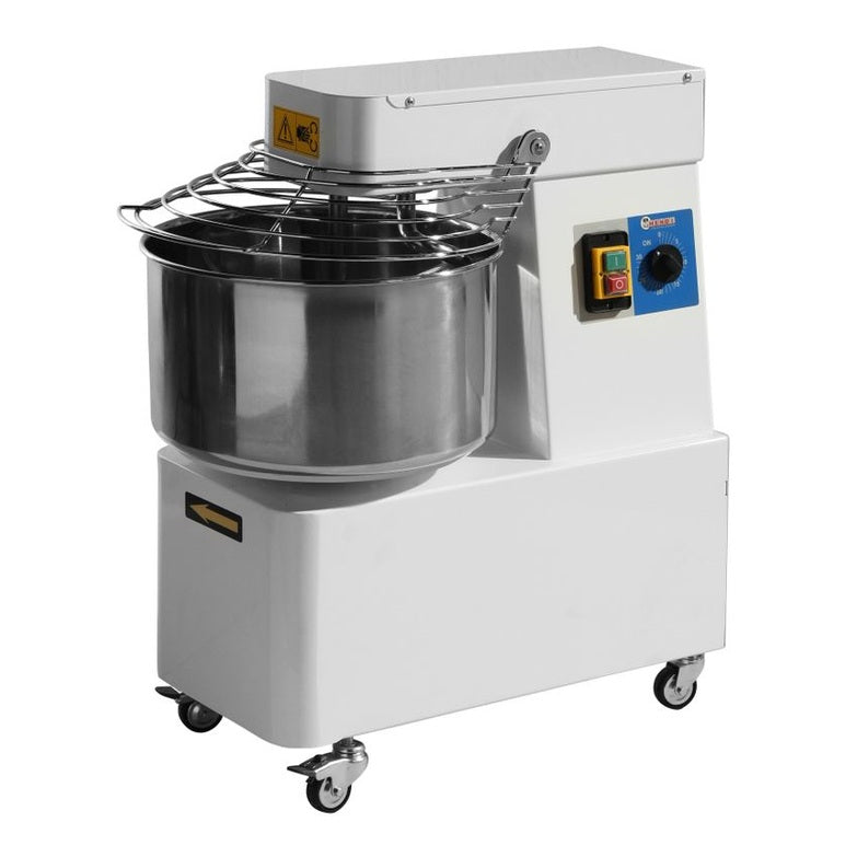 HENDI Spiralmischer fester Kopf – 32 L, 88 kg/h, 1100 W HENDI