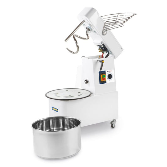 Spiralmixer mit aufklappbarem Kopf und abnehmbarer Schüssel, HENDI, 35 kg/h, 10L, 230V/370W, 380x590x H 575mm HENDI