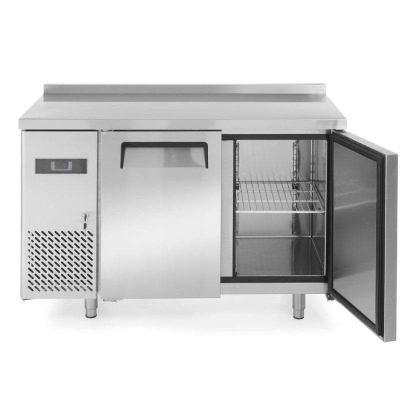 HENDI Kühltisch Kitchen Line zweitürig – 220 L, Serie 600 Arktic