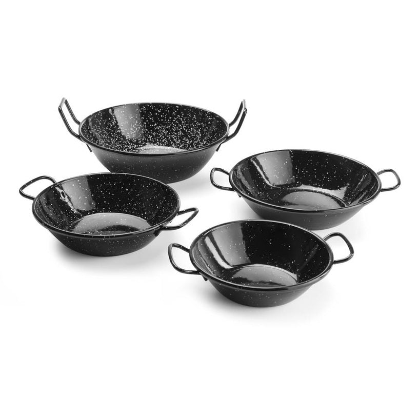HENDI Paellaschüssel emailliert – 0,2 L, Ø145 × H40 mm HENDI