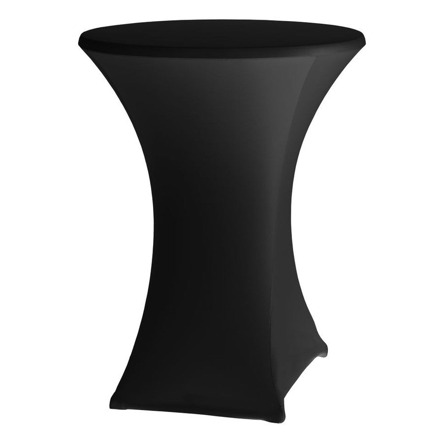 HENDI Stehtischhusse – für Tische Ø 800–850 mm, schwarz HENDI