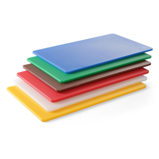 Schneidbretter HACCP Gastronorm 1/2, HENDI, GN 1/2, Weiß, 265x325mm HENDI