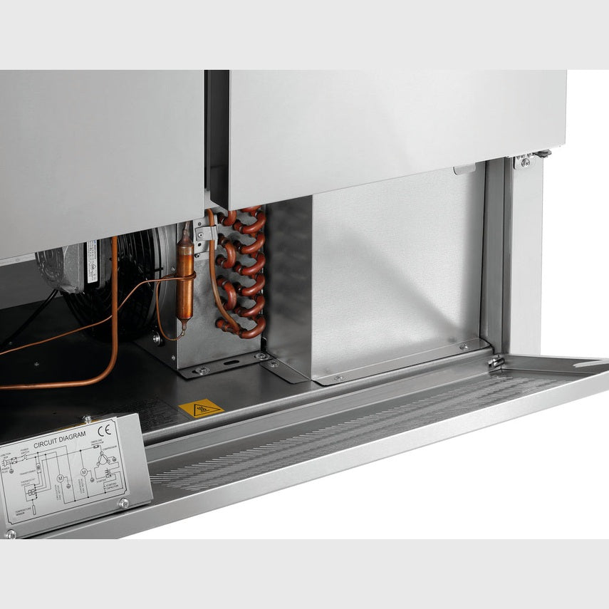 Mini-Kühltisch 900T2, 2 Türen Bartscher