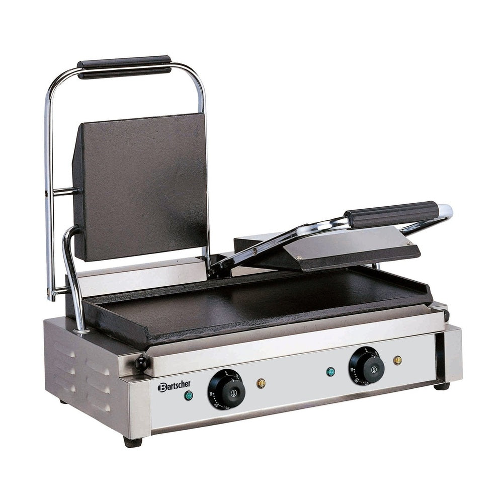 Doppel-Kontaktgrill, glatt/glatt Bartscher