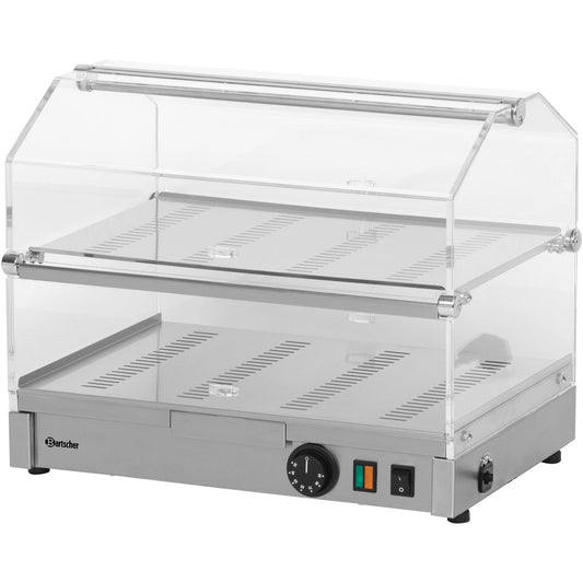 Warmhaltevitrine, 2 Ebenen Bartscher
