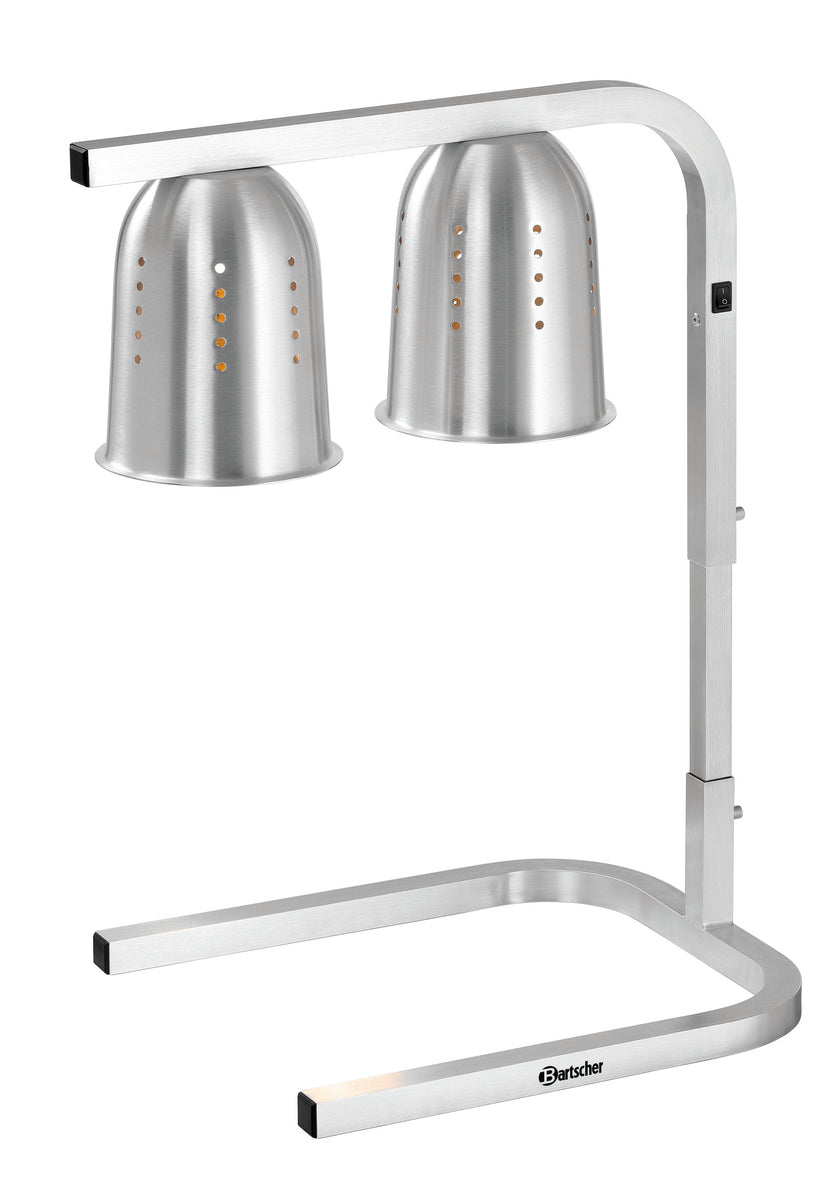 Bartscher Infrarot-Wärmebrücke 2WL550 – 2 Lampen, höhenverstellbar Bartscher