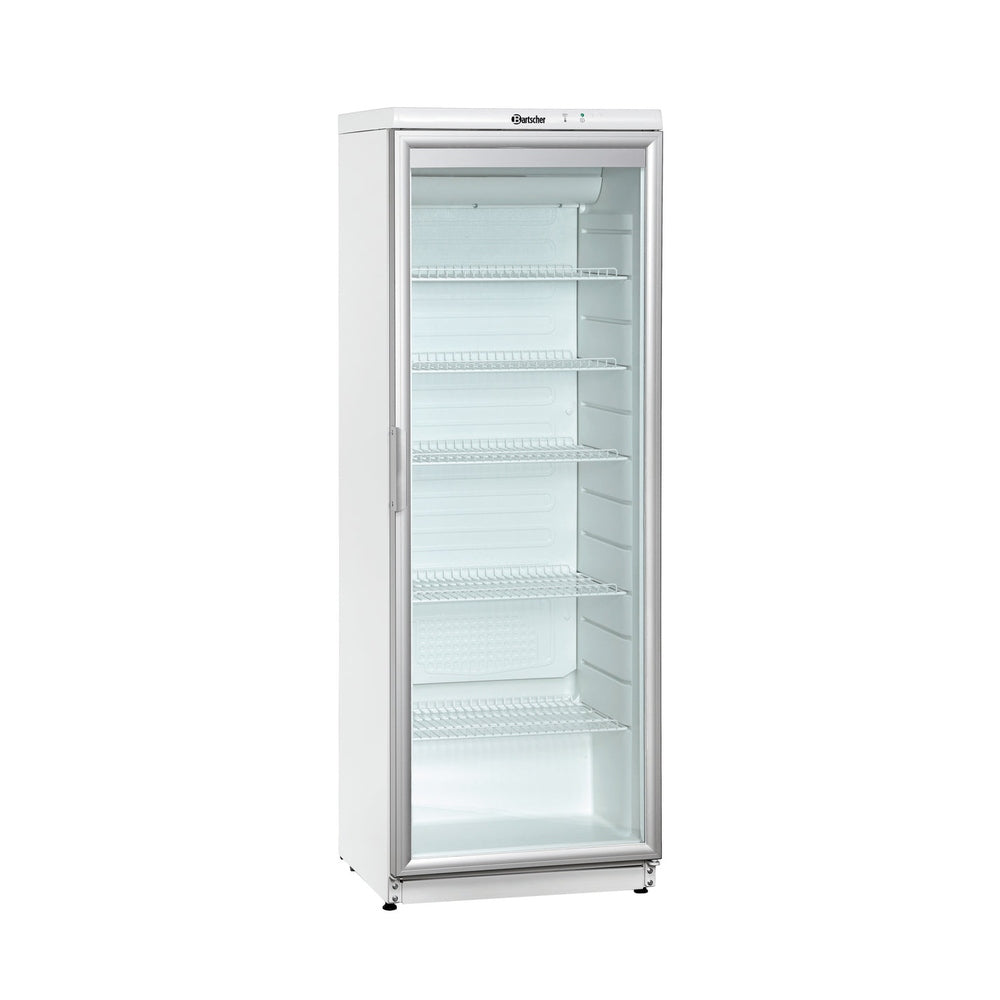 Bartscher Getränkekühlschrank 350 L – Glastür, 5 Einlegeböden Bartscher