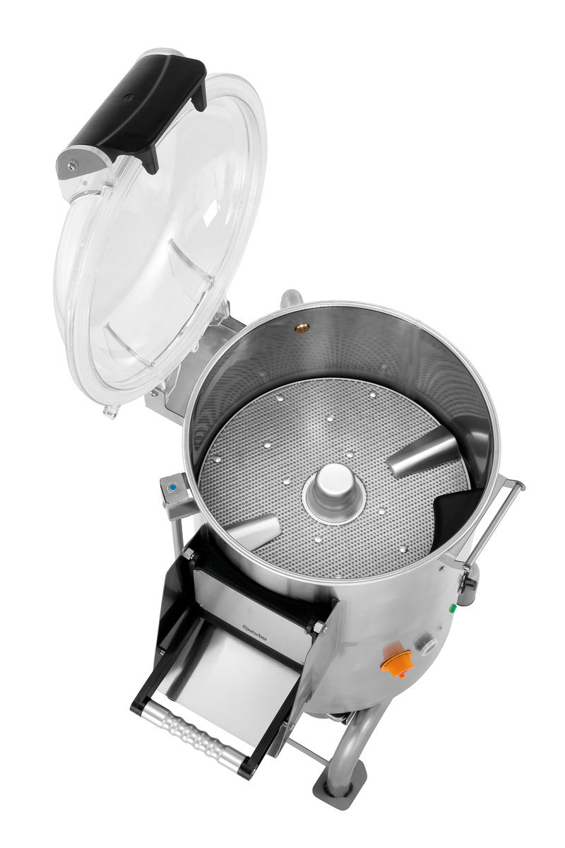 Bartscher Kartoffelschälmaschine 10 kg – 130 kg/h, Timer Bartscher