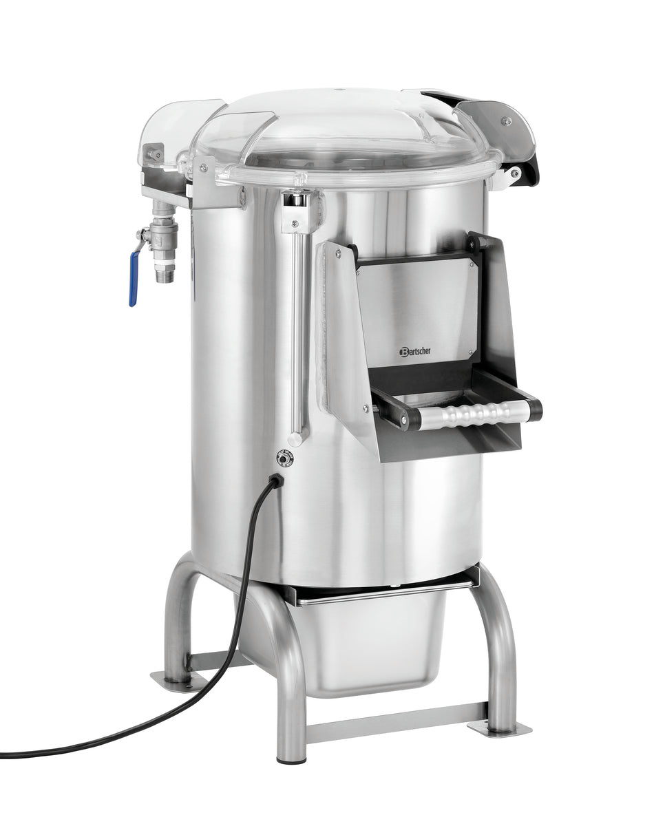 Bartscher Kartoffelschälmaschine 10 kg – 130 kg/h, Timer Bartscher