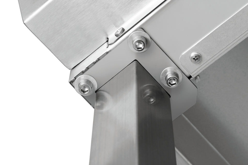 Bartscher Untergestell 2P 3550-1 TCK – Edelstahl, mit Grundboden Bartscher