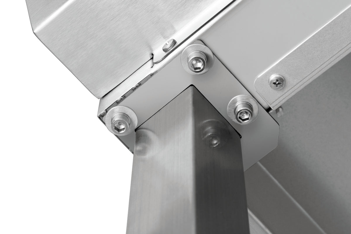 Bartscher Untergestell 2P 3550-1 TCK – Edelstahl, mit Grundboden Bartscher