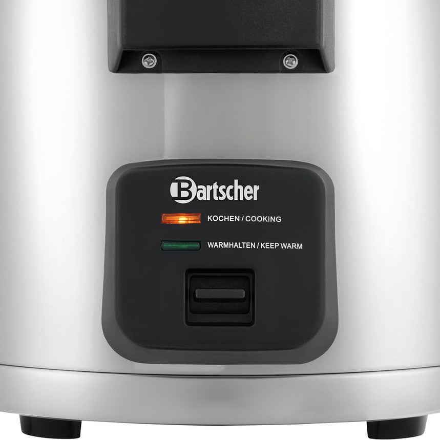 Bartscher Reiskocher 8 L – 25 bis 40 Portionen, mit Warmhalten Bartscher