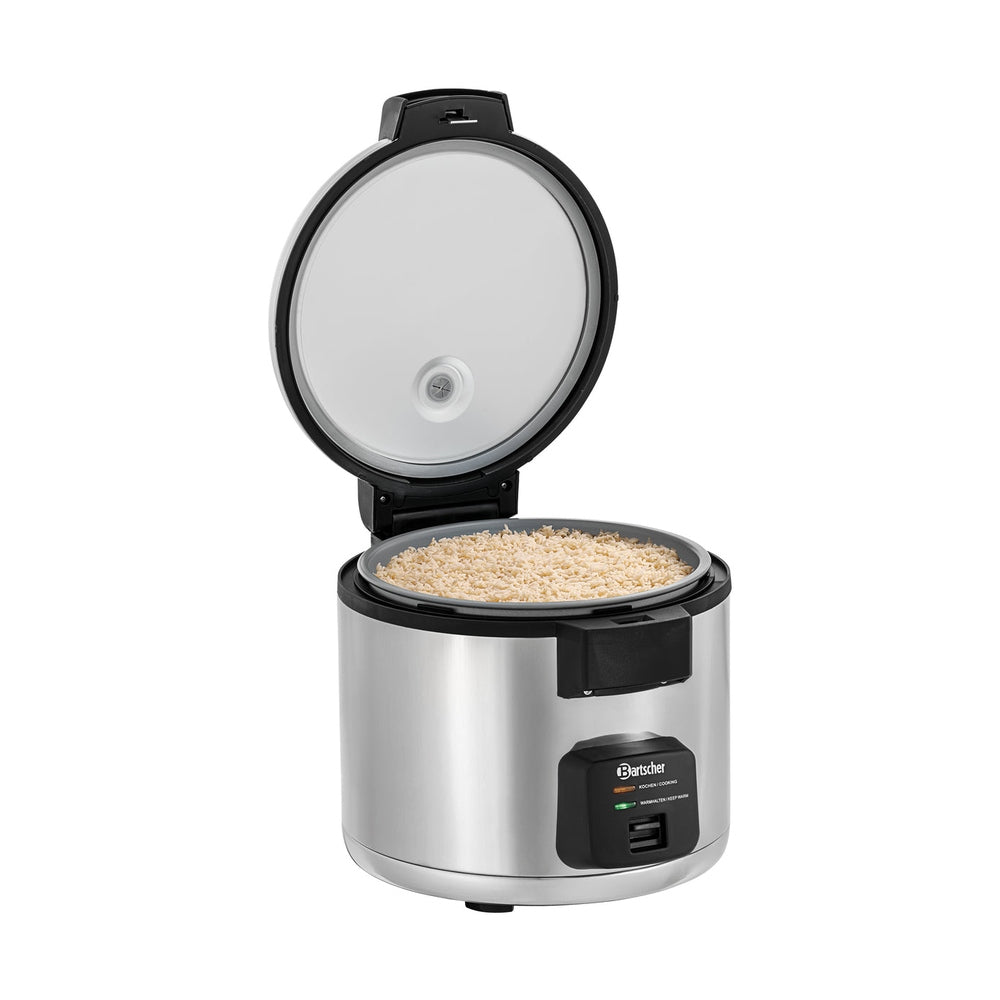 Bartscher Reiskocher 8 L – 25 bis 40 Portionen, mit Warmhalten Bartscher