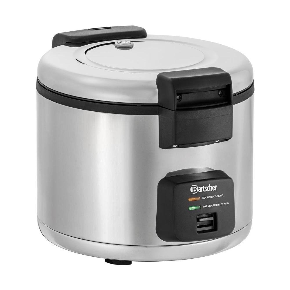 Bartscher Reiskocher 8 L – 25 bis 40 Portionen, mit Warmhalten Bartscher