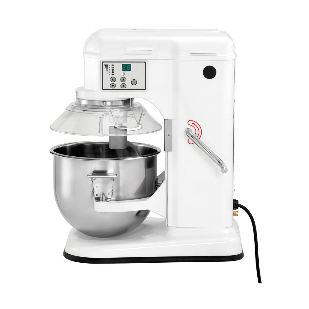 Bartscher Planetenrührmaschine 1,2 kg / 7 L – Timer, 5 Stufen Bartscher