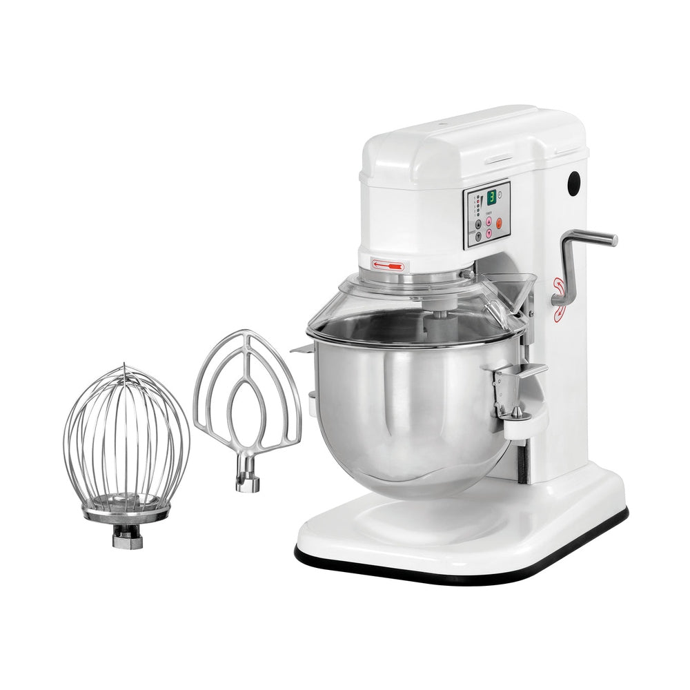 Bartscher Planetenrührmaschine 1,2 kg / 7 L – Timer, 5 Stufen Bartscher