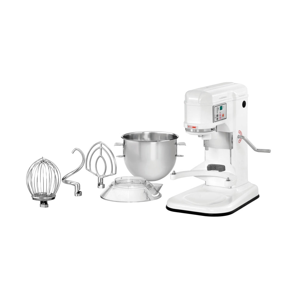 Bartscher Planetenrührmaschine 1,2 kg / 7 L – Timer, 5 Stufen Bartscher