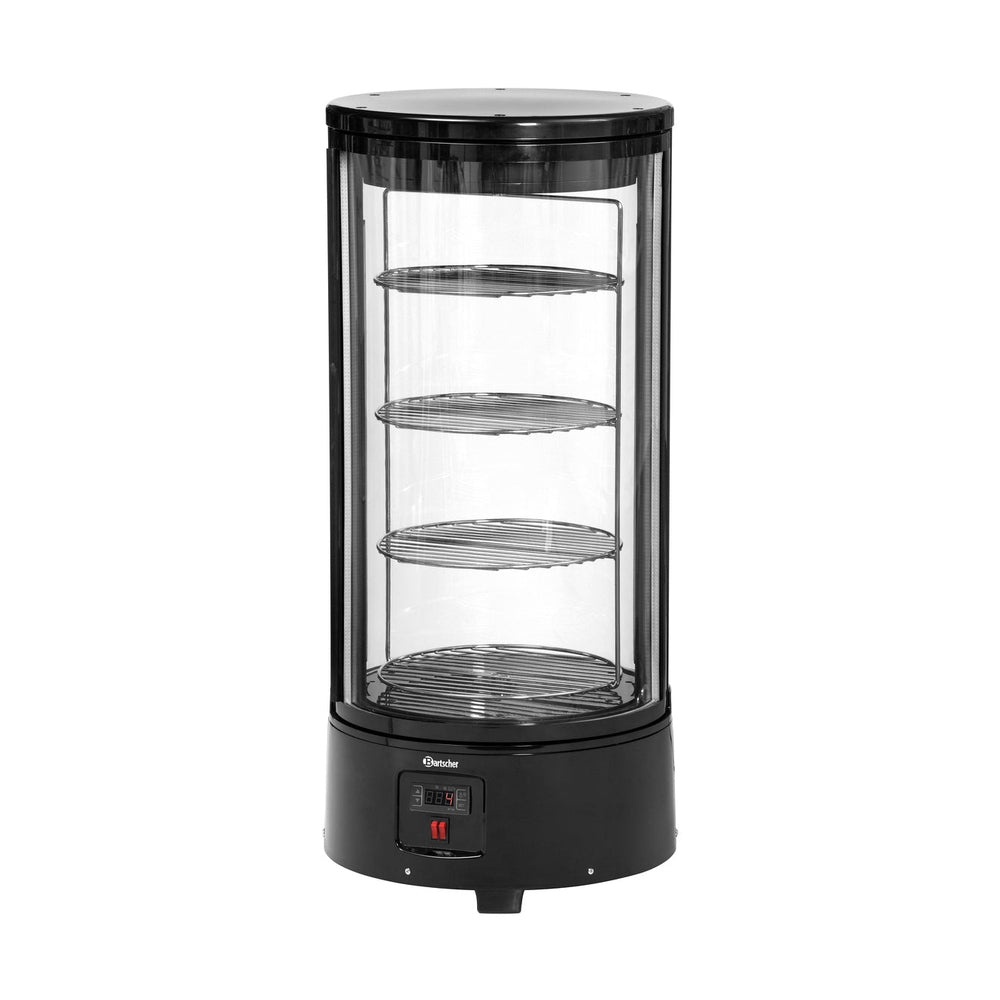 Bartscher Kuchenvitrine 72 L – Umluftkühlung, 4 Auflageroste Bartscher