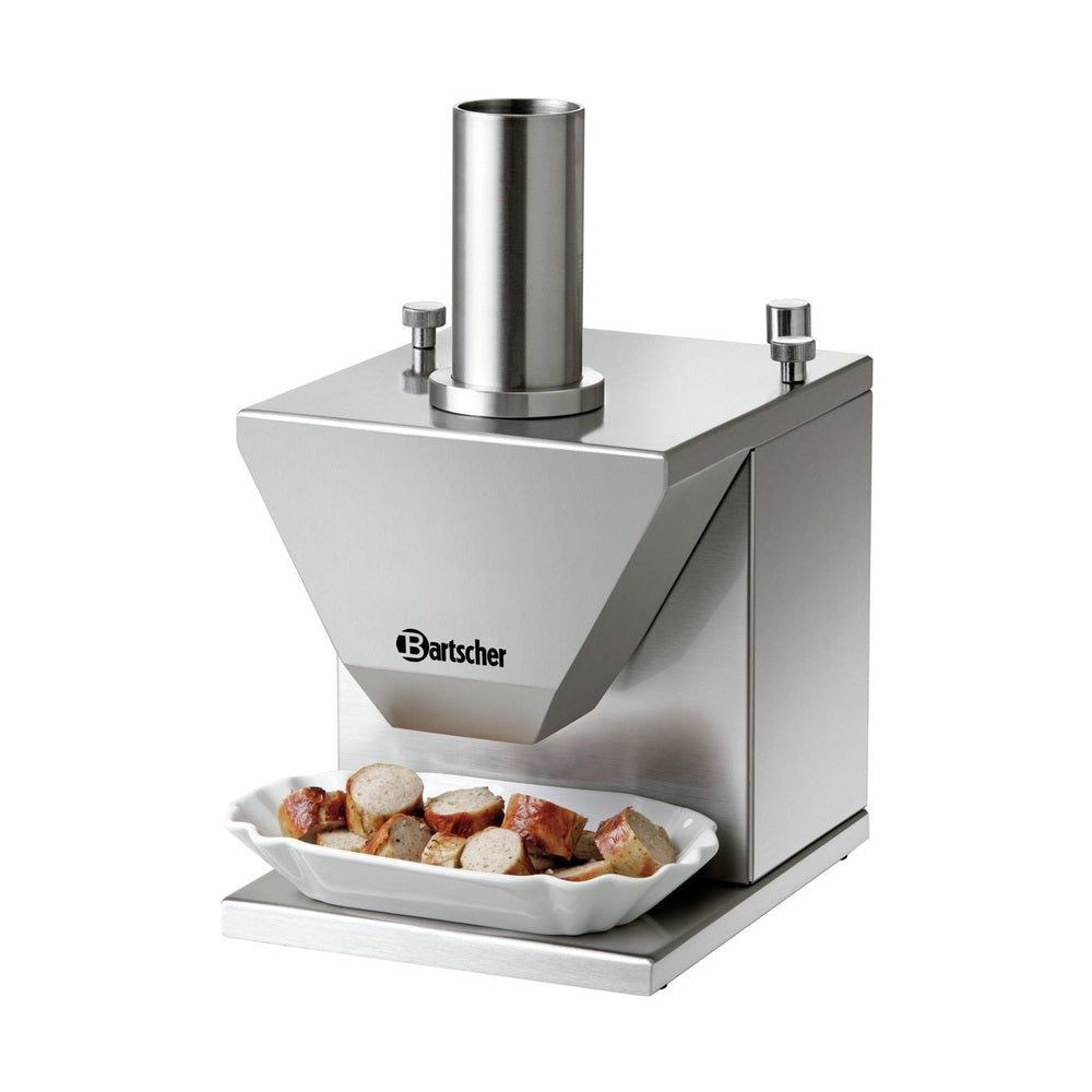Bartscher Elektro-Currywurst-Schneider – 5 bis 35 mm Schnittstärke Bartscher