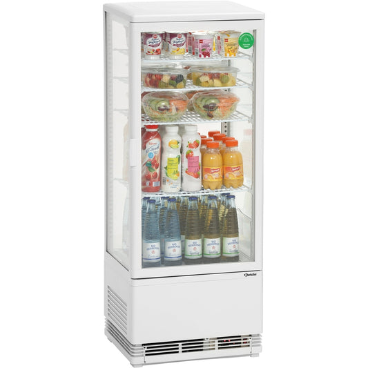 Mini-Kühlvitrine 98L, weiss Bartscher