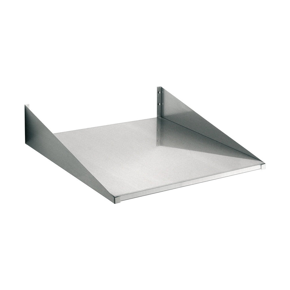 Bartscher Geräte-Wandbord 600 × 600 mm – Edelstahl, bis 50 kg Bartscher