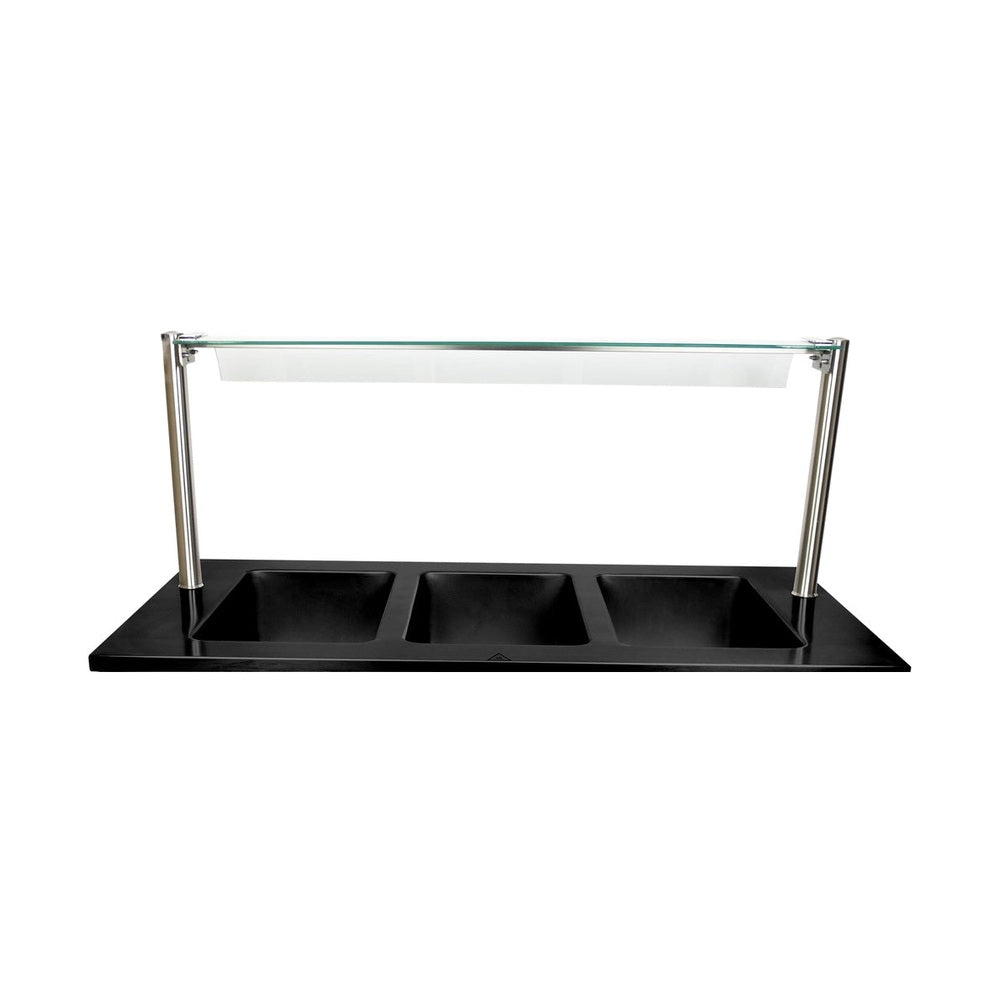 SARO Spuckschutzwand zum Bain Marie Trolley BTS-2 SARO