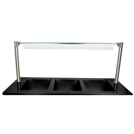 SARO Spuckschutzwand zum Bain Marie Trolley BTS-3 SARO