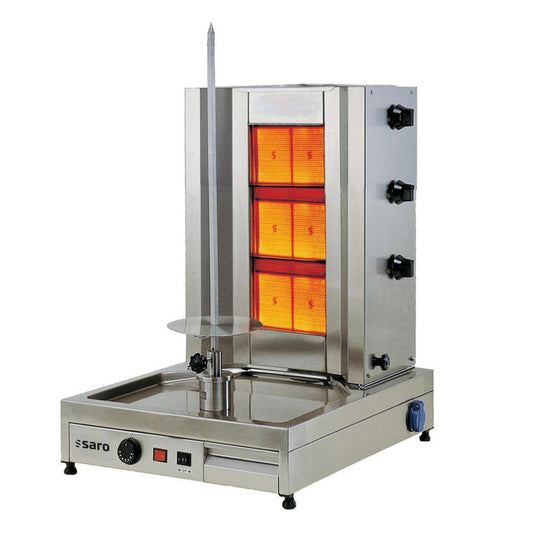 SARO Gas-Döner- / Gyrosgrill 3 Brenner Modell TILLA 3 SARO