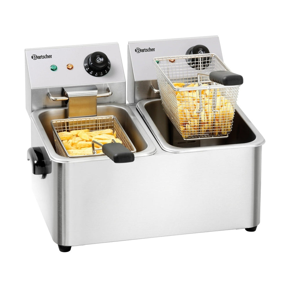 Elektro-Doppel-Fritteuse "Snack II" Bartscher