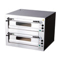 Bartscher Pizzaofen Zweikammer E12 – 2 × 6 Pizzen Ø 33 cm Bartscher