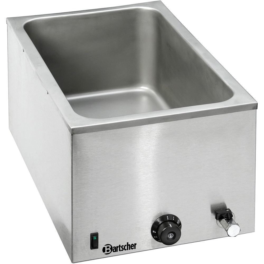 Bain-Marie GN 1/1-200mm, mit Ablasshahn Bartscher