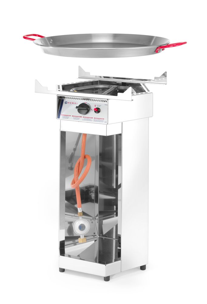 Gasgrill Fiesta 600, HENDI, 4,8kW, 600x600x H 870mm HENDI