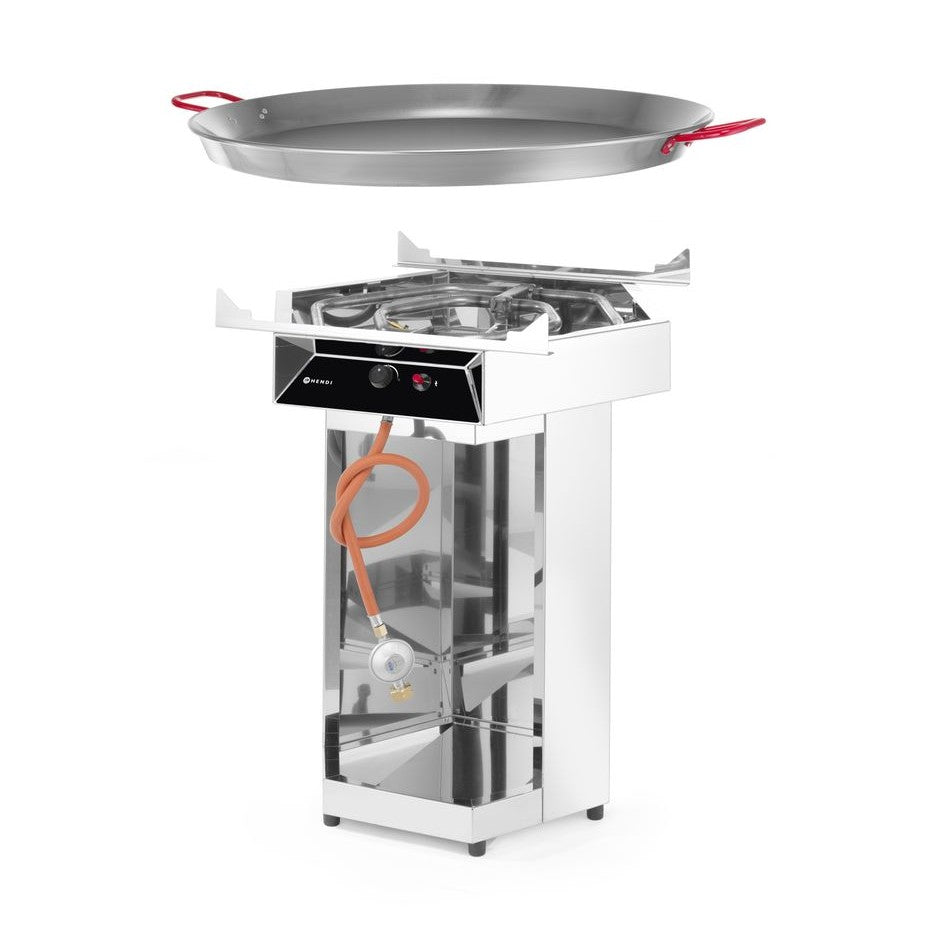 HENDI Gasgrill Fiesta 800 – Paellapfanne ⌀ 800 mm, 7 kW HENDI
