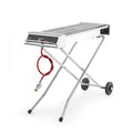 HENDI Gasgrill Xenon Pro – 7,5 kW, fahrbar, klappbares Gestell HENDI