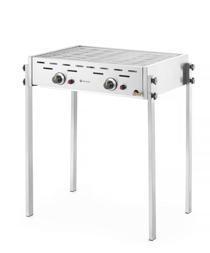 HENDI Gasgrill Roast-Master Pro – 11,6 kW, Edelstahl HENDI