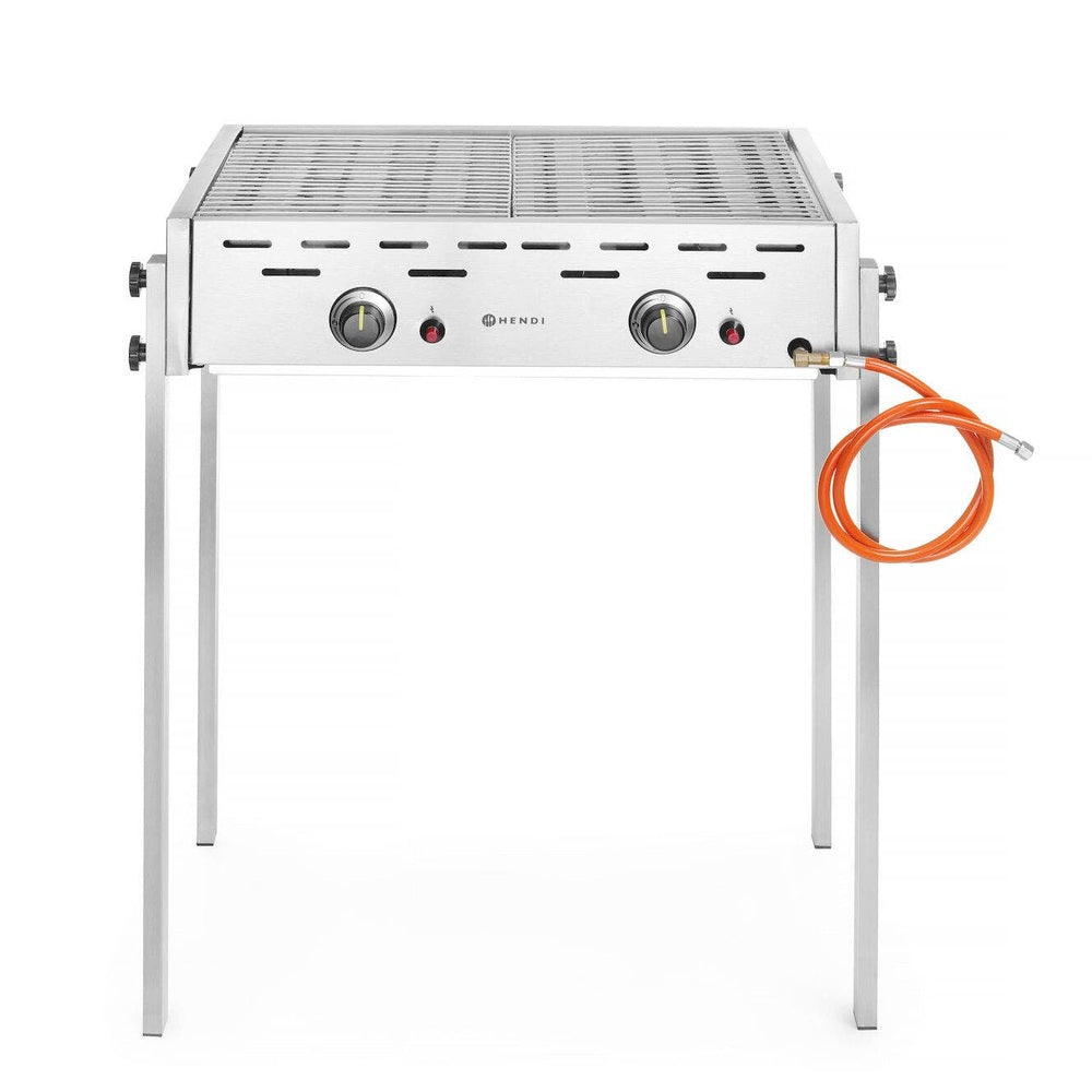 HENDI Gasgrill Roast-Master Pro – 11,6 kW, Edelstahl HENDI