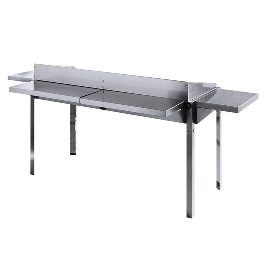Hintere Arbeitsplatte für Grillsystem Green Fire, HENDI, Arbeitsplatte hinten, 650x298x H 160mm HENDI