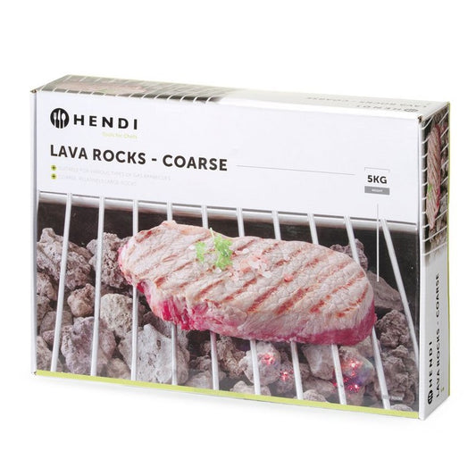 Lavasteine - grob, HENDI, Box HENDI