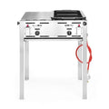 HENDI Gasgrill Roast-Master Maxi 50/50 – Rost und Bratpfanne HENDI