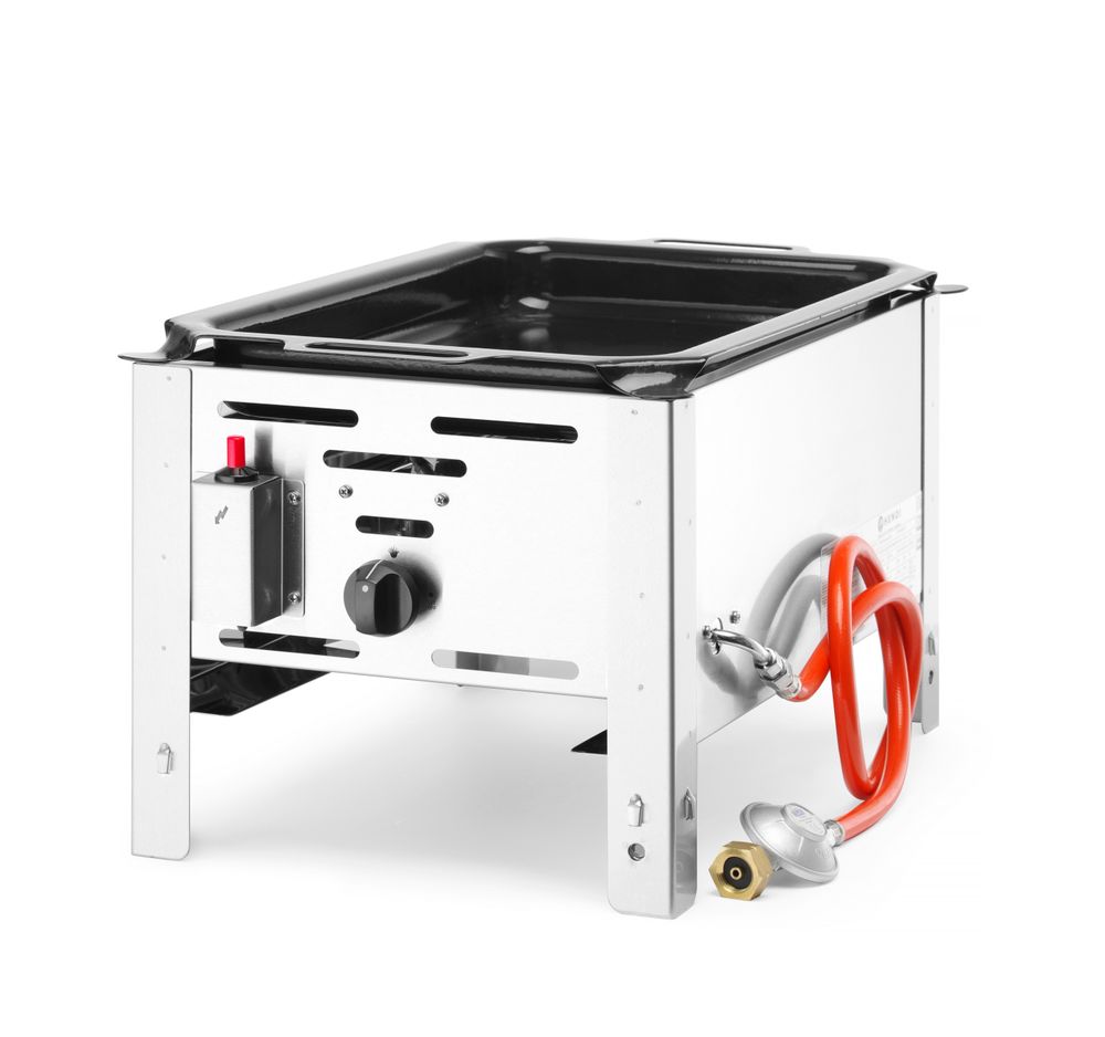 HENDI Bake-Master Mini – 5,8 kW, Bratpfanne emailliert HENDI