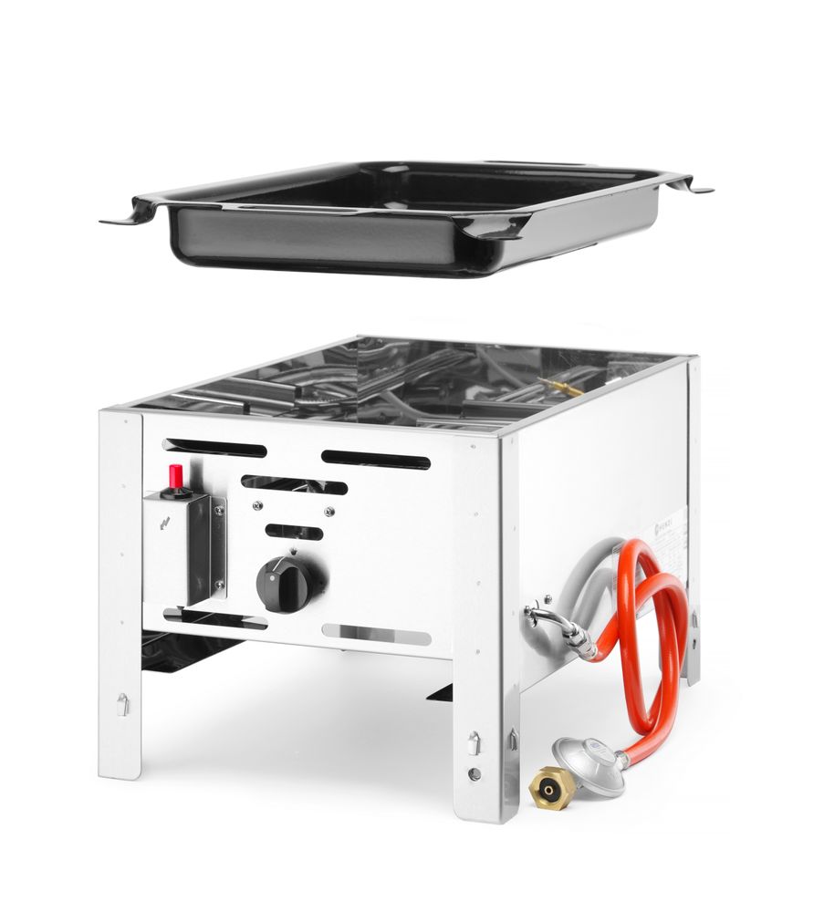 HENDI Bake-Master Mini – 5,8 kW, Bratpfanne emailliert HENDI