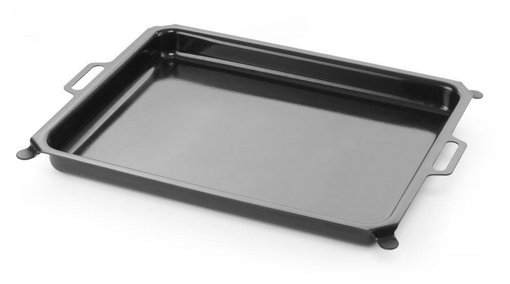 Grillpfanne, emailliert, HENDI, 590x480x H 55mm HENDI
