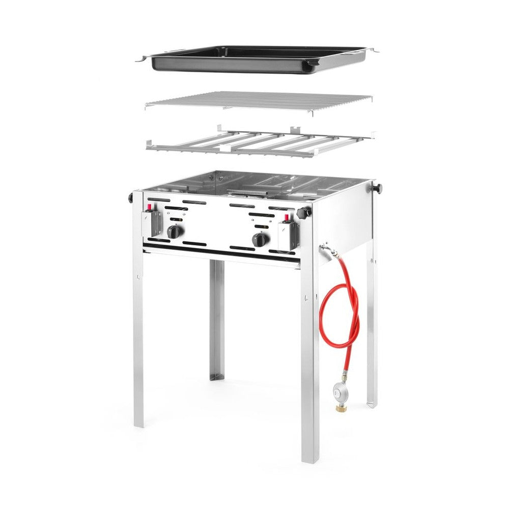 HENDI Grill-Master Maxi – 11,6 kW, verchromter Rost HENDI