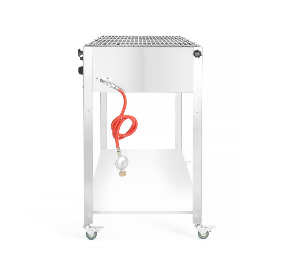 HENDI Grill-Master Quattro – 22 kW, 4 Brenner, fahrbar HENDI