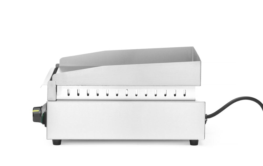 HENDI Grillplatte Kitchen Line – glatt, 316 × 380 mm, 2000 W