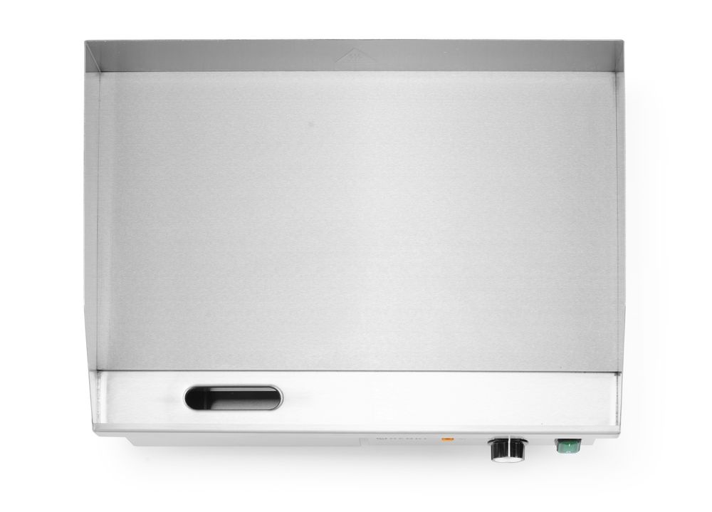 HENDI Grillplatte Budget Line glatt – 3,0 kW, 230 V