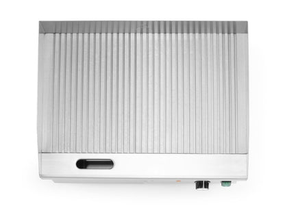 HENDI Grillplatte Budget Line gerillt – 3,0 kW, 230 V