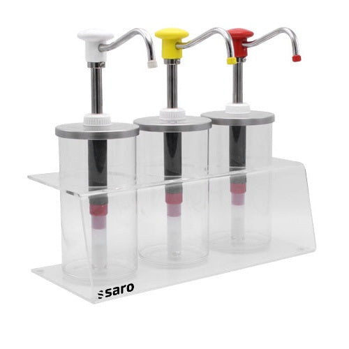 SARO Dosierdispenser Modell PLX-R-BK-1650ml SARO