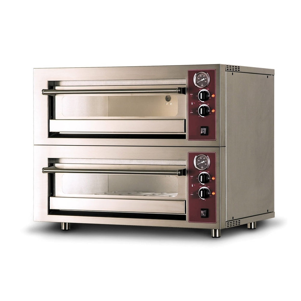 Bartscher Pizzaofen Pratico C 642 – 2 Kammern, 4 Pizzen Ø 30 cm Bartscher